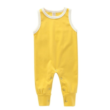 Dezsed For Newborn Boys Summer Newborn Baby Boys Girls Clothes Solid Sleeveless Cotton Romper Jumpsuit Clothes 0-18M Baby Onesie
Dezsed For Newborn Boys Summer Newborn Baby Boys Girls Clothes Solid Sleeveless Cotton Romper Jumpsuit Clothes 0-18M Baby Onesie