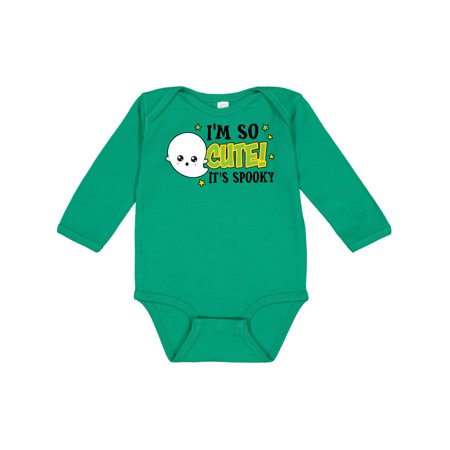 Inktastic Halloween I m So Cute It s Spooky with Ghost and Stars Gift Baby Boy Long Sleeve Bodysuit 
Inktastic Halloween I m So Cute It s Spooky with Ghost and Stars Gift Baby Boy Long Sleeve Bodysuit