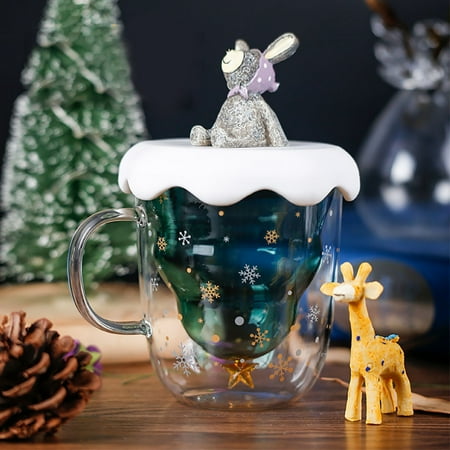 Lolmot Xmas Christmas Decorations Indoor Outdoor Clearance Creative Double-Layer Glass Christmas Tree Star Water Cup High Temperature Mug on Clearance
Lolmot Xmas Christmas Decorations Indoor Outdoor Clearance Creative Double-Layer Glass Christmas Tree Star Water Cup High Temperature Mug on Clearance