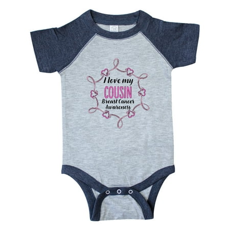 Inktastic I Love My Cousin- Breast Cancer Awareness Gift Baby Boy or Baby Girl Bodysuit
Inktastic I Love My Cousin- Breast Cancer Awareness Gift Baby Boy or Baby Girl Bodysuit