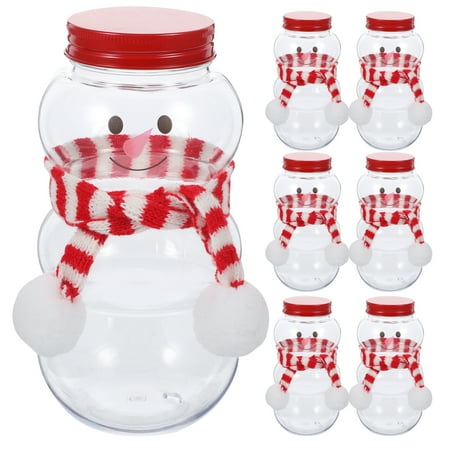 Guichaokj 10 Sets Christmas Snowman Shape Beverage Bottles Christmas Plastic Juice Bottle Xmas Supplies with Scarves
Guichaokj 10 Sets Christmas Snowman Shape Beverage Bottles Christmas Plastic Juice Bottle Xmas Supplies with Scarves