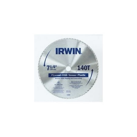 1unitCBBA-0606 Irwin 21840ZR 7-1/4 Inch 140 Tooth Csb (Case of 10)
