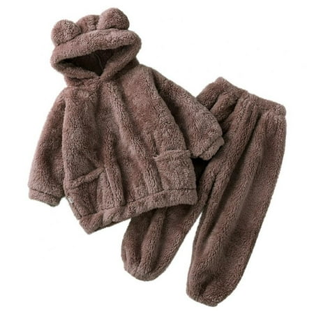 Popvcly 1-4T Baby Boy Girl Bear Hooded Warm Outfit Clothes Toddler Thickened Fleece Pullover Long Sleeve Sweatshirt Tops With Pant 2PCS Outwear Coat
Popvcly 1-4T Baby Boy Girl Bear Hooded Warm Outfit Clothes Toddler Thickened Fleece Pullover Long Sleeve Sweatshirt Tops With Pant 2PCS Outwear Coat