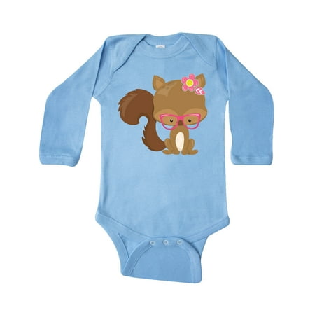 Inktastic Hipster Squirrel Squirrel With Glasses Flowers Gift Baby Boy or Baby Girl Long Sleeve Bodysuit
Inktastic Hipster Squirrel Squirrel With Glasses Flowers Gift Baby Boy or Baby Girl Long Sleeve Bodysuit