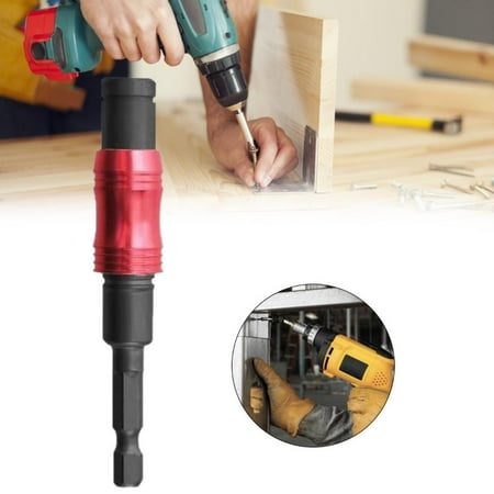 1/4 Hex Shank Magnetic Bit Holder Tip Drill Screw Tool Electric Drill Screwdriver Extension Rod
1/4 Hex Shank Magnetic Bit Holder Tip Drill Screw Tool Electric Drill Screwdriver Extension Rod