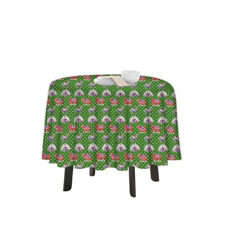 eloria Animal Printed Round Table Cloth Resistant Washable Decorative Table Cover for Dining Table
eloria Animal Printed Round Table Cloth Resistant Washable Decorative Table Cover for Dining Table