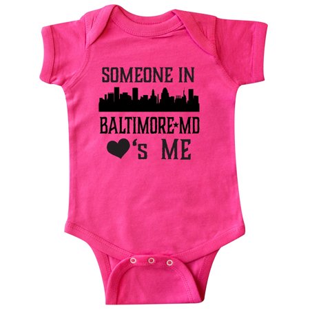Inktastic Baltimore Maryland Someone Loves Me Skyline Gift Baby Boy or Baby Girl Bodysuit
Inktastic Baltimore Maryland Someone Loves Me Skyline Gift Baby Boy or Baby Girl Bodysuit