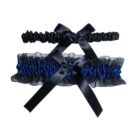 HOMEMAXS 1 Set Sexy Bridal Garters Wedding Lace Garters Leg Decorations (Black Blue)
HOMEMAXS 1 Set Sexy Bridal Garters Wedding Lace Garters Leg Decorations (Black Blue)