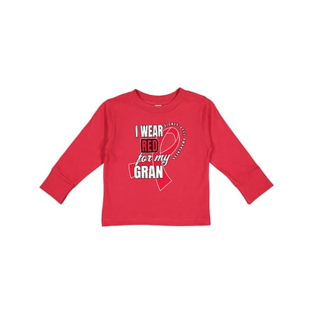 Inktastic Sickle Cell Awareness I Wear Red For My Gran Gift Toddler Boy or Toddler Girl Long Sleeve T-Shirt
Inktastic Sickle Cell Awareness I Wear Red For My Gran Gift Toddler Boy or Toddler Girl Long Sleeve T-Shirt