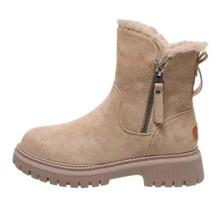 Women‘s Winter Warm Faux Fur Lined Short Boots Side Zipper Fashion Boots Women‘s Footwear
Women‘s Winter Warm Faux Fur Lined Short Boots Side Zipper Fashion Boots Women‘s Footwear