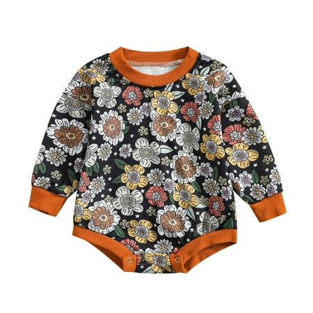 KI-8jcuD Girls Romper Girls Long Sleeve Floral Prints Pullover Romper Sweatshirt Bodysuits Packs Of Clothes Baby Girl Gift Set 9 To 12 Month Girl Clothes Baby Girl 6-9 Months Clothes Winter Easter C
KI-8jcuD Girls Romper Girls Long Sleeve Floral Prints Pullover Romper Sweatshirt Bodysuits Packs Of Clothes Baby Girl Gift Set 9 To 12 Month Girl Clothes Baby Girl 6-9 Months Clothes Winter Easter C