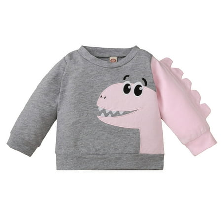 Dadaria Toddler Sweatshirt 3-24M Newborn Infant Baby Boys Girls Cartoon Dinosaur Print Winter Tops Sweatshirt Gray 80 Toddler
Dadaria Toddler Sweatshirt 3-24M Newborn Infant Baby Boys Girls Cartoon Dinosaur Print Winter Tops Sweatshirt Gray 80 Toddler