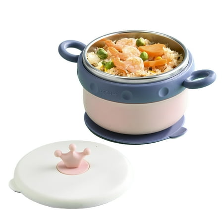 GLFSIL Stainless steel water-filled suction cup for baby\ s complementary feeding bowl
GLFSIL Stainless steel water-filled suction cup for baby\ s complementary feeding bowl