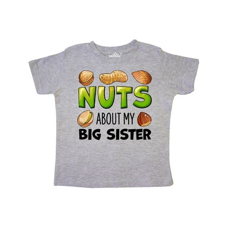 Inktastic Nuts About My Big Sister Peanut Almond Pistachio Gift Toddler Boy or Toddler Girl T-Shirt
Inktastic Nuts About My Big Sister Peanut Almond Pistachio Gift Toddler Boy or Toddler Girl T-Shirt