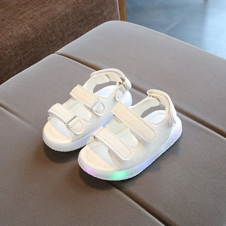 Beach Sandals for Girls White Toddler Kids Sport Summer Boys Baby LED Luminous Shoes Sneakers Pink
Beach Sandals for Girls White Toddler Kids Sport Summer Boys Baby LED Luminous Shoes Sneakers Pink