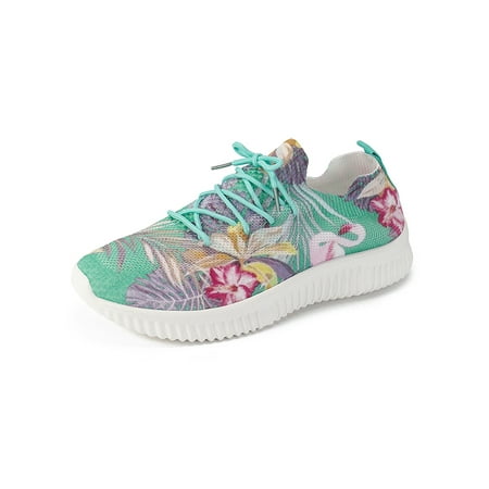Tenmix Womens Trainers Sport Athletic Shoes Breathable Sneakers Lace Up Flats Ladies Fashion Non-Slip Walking Shoe Green 7.5
Tenmix Womens Trainers Sport Athletic Shoes Breathable Sneakers Lace Up Flats Ladies Fashion Non-Slip Walking Shoe Green 7.5