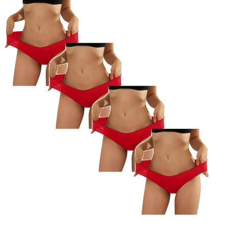 Womens Underwear Brief Seamless V Shaped Belly Support During Pregnancy Breathable Low Waist Panties4PC
Womens Underwear Brief Seamless V Shaped Belly Support During Pregnancy Breathable Low Waist Panties4PC