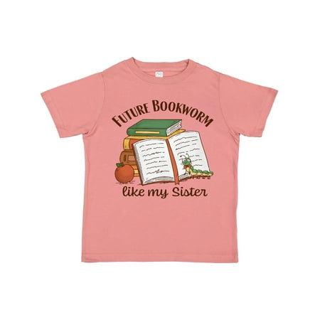 Inktastic Future Bookworm Like My Sister Gift Toddler Boy or Toddler Girl T-Shirt
Inktastic Future Bookworm Like My Sister Gift Toddler Boy or Toddler Girl T-Shirt