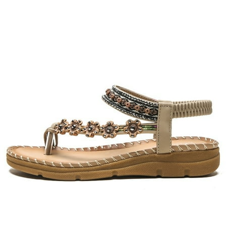 Summer Sandals for Women Comfortable Casual Beach Shoes Bohemian Sandals 
Summer Sandals for Women Comfortable Casual Beach Shoes Bohemian Sandals