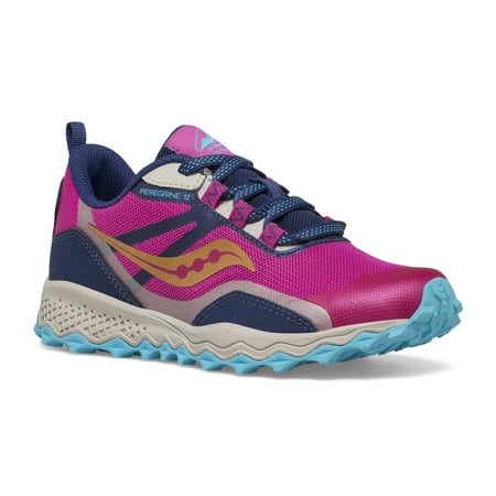 Saucony Kids Unisex Peregrine 12 Shield Sneaker