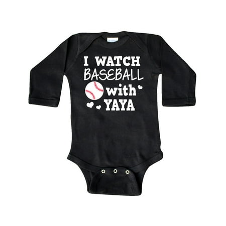 Inktastic I Watch Baseball with My Yaya Gift Baby Boy or Baby Girl Long Sleeve Bodysuit
Inktastic I Watch Baseball with My Yaya Gift Baby Boy or Baby Girl Long Sleeve Bodysuit