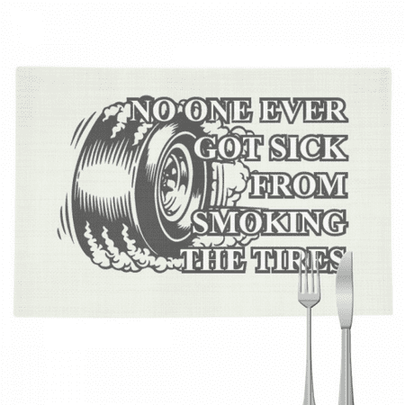 Sick Burning Smoke Tire Art Deco Fashion Placemat Pad Kitchen Woven Heat Resistant Cushion Rectangle
Sick Burning Smoke Tire Art Deco Fashion Placemat Pad Kitchen Woven Heat Resistant Cushion Rectangle