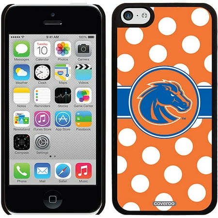 Boise State Polka Dots Design on iPhone 5c Thinshield Snap-On Case by Coveroo