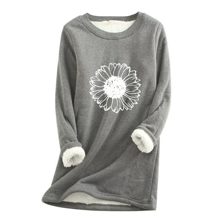 Swiusd Fleece Jacket Women Autumn Tops for Women 2022 Long Full Sleeve Women O Neck Loungewear Nightgowns Print Fall Ladies Warm Bottoming Shirt Printed Top 001 Dark Grey XL
Swiusd Fleece Jacket Women Autumn Tops for Women 2022 Long Full Sleeve Women O Neck Loungewear Nightgowns Print Fall Ladies Warm Bottoming Shirt Printed Top 001 Dark Grey XL