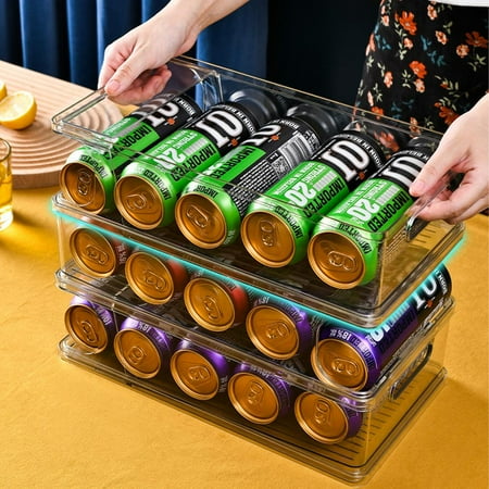 1 Tier Rolling Refrigerator Organizer Empty Soda Can Drink Bottle Holder Refrigerator Kitchen Plastic Storage Rack Container
1 Tier Rolling Refrigerator Organizer Empty Soda Can Drink Bottle Holder Refrigerator Kitchen Plastic Storage Rack Container