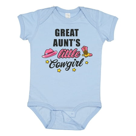 Inktastic Great Aunts Little Cowgirl with Cowgirl Hat and Boots Gift Baby Girl Bodysuit
Inktastic Great Aunts Little Cowgirl with Cowgirl Hat and Boots Gift Baby Girl Bodysuit