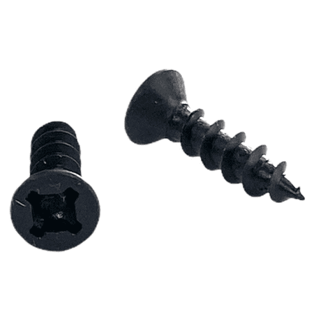 Cabentry Brand | Wood Screws | Flat Head | Phillips Square Drive | #6 | 5/8 Inch | Deep Thread | Sharp Point | Black Phospate Finish | 1000 Pack
Cabentry Brand | Wood Screws | Flat Head | Phillips Square Drive | #6 | 5/8 Inch | Deep Thread | Sharp Point | Black Phospate Finish | 1000 Pack