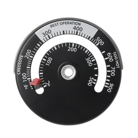 Sardfxul Durable Magnetic Fireplace Fan Thermometer Aluminum Alloy with Belt Rings For Temperature Measurement of Oven Stove
Sardfxul Durable Magnetic Fireplace Fan Thermometer Aluminum Alloy with Belt Rings For Temperature Measurement of Oven Stove