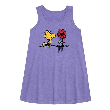 Peanuts - Woodstock Rose - Toddler and Youth Girls A-line Dress
Peanuts - Woodstock Rose - Toddler and Youth Girls A-line Dress