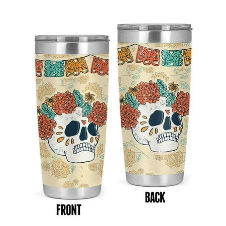 Mexican Sugar Calaveritas Tumbler -Smartprints Designs 20 oz Stainless Steel Tumbler
Mexican Sugar Calaveritas Tumbler -Smartprints Designs 20 oz Stainless Steel Tumbler