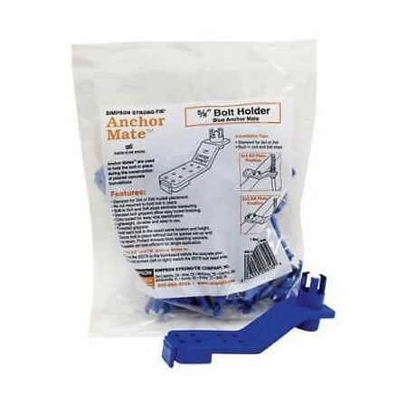 Simpson Strong-Tie 5 in. H X 1.25 in. W 12 Ga. Steel Anchor Mate