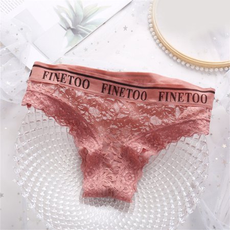 Briefs For Women Knickers Women Mesh Bow Embroidered Lace Transparent String Underwear Back Bandage Hollow Out Panties String Briefs Hot Pink L 3pcs
Briefs For Women Knickers Women Mesh Bow Embroidered Lace Transparent String Underwear Back Bandage Hollow Out Panties String Briefs Hot Pink L 3pcs