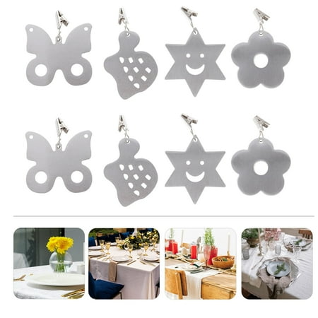 Raindrops 8 Pcs Clip Tablecloth Clips for Banquet Holders Outdoor Use
Raindrops 8 Pcs Clip Tablecloth Clips for Banquet Holders Outdoor Use