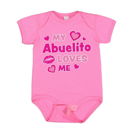 Inktastic Valentine s Day My Abuelito Loves Me Hearts and Lips Gift Baby Boy or Baby Girl Bodysuit
Inktastic Valentine s Day My Abuelito Loves Me Hearts and Lips Gift Baby Boy or Baby Girl Bodysuit