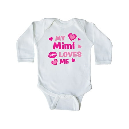 Inktastic Valentine s Day My Mimi Loves Me Hearts and Lips Gift Baby Boy or Baby Girl Long Sleeve Bodysuit
Inktastic Valentine s Day My Mimi Loves Me Hearts and Lips Gift Baby Boy or Baby Girl Long Sleeve Bodysuit