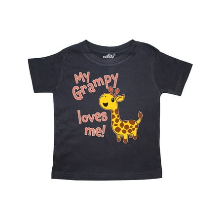 Inktastic My Grampy Loves me- cute giraffe Gift Toddler Boy or Toddler Girl T-Shirt
Inktastic My Grampy Loves me- cute giraffe Gift Toddler Boy or Toddler Girl T-Shirt