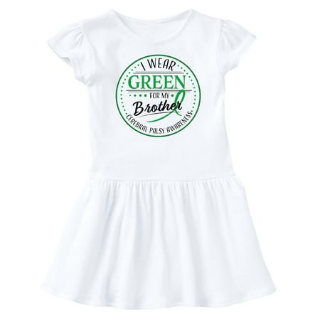 Inktastic I Wear Green for my Brother- Cerebral Palsy awareness Gift Baby Girl Dress
Inktastic I Wear Green for my Brother- Cerebral Palsy awareness Gift Baby Girl Dress