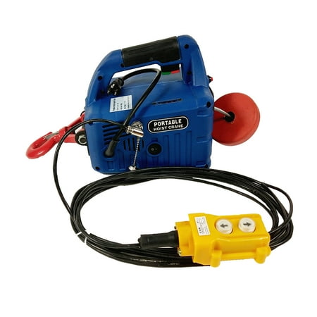 INTBUYING Wire-controlled Electric Hoist for Hoist and Pull 26ft Wire 992lb Pulling Capacity
INTBUYING Wire-controlled Electric Hoist for Hoist and Pull 26ft Wire 992lb Pulling Capacity