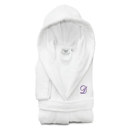 Linum Home Textiles Personalized Kids Turkish Cotton Hooded Terry Bathrobe