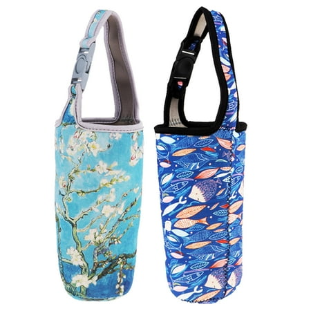 2x Tumbler Carrier Holder Coffee Mugs Reusable Cup Holder Pouch Drinks Sleeve for Outdoor Hiking Fishing Backpacking Fish and Blue Flower
2x Tumbler Carrier Holder Coffee Mugs Reusable Cup Holder Pouch Drinks Sleeve for Outdoor Hiking Fishing Backpacking Fish and Blue Flower