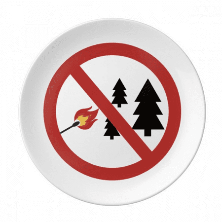 Logo No Fire In The Forest Plate Decorative Porcelain Salver Tableware Dinner Dish
Logo No Fire In The Forest Plate Decorative Porcelain Salver Tableware Dinner Dish