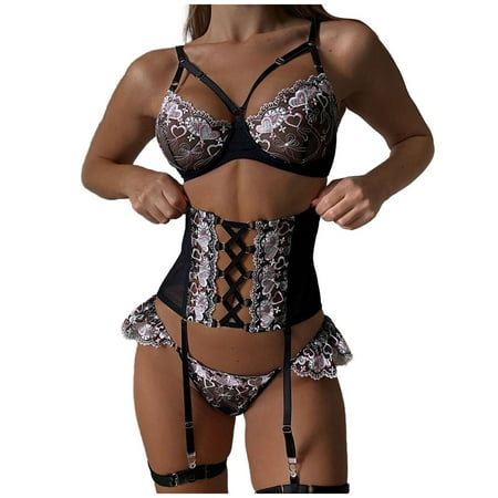 Zuwimk Womens Lingerie Sexy Women Lingerie Lace Babydoll Strap Chemise Halter Teddy V neck Sleepwear Black M
Zuwimk Womens Lingerie Sexy Women Lingerie Lace Babydoll Strap Chemise Halter Teddy V neck Sleepwear Black M
