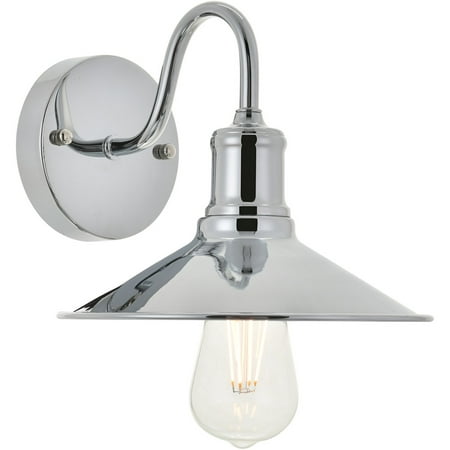 Chrome Tone Finish Wall Sconces 9 Wide Cone Shade E26 Bulb Type 1 Light Fixture
Chrome Tone Finish Wall Sconces 9 Wide Cone Shade E26 Bulb Type 1 Light Fixture