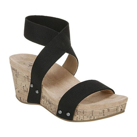 Women s Life Stride Del Mar Wedge Ankle Strap Sandal