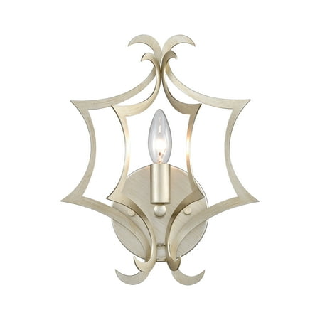 Elk Home Delray 13 High 1-Light Sconce - Aged Silver