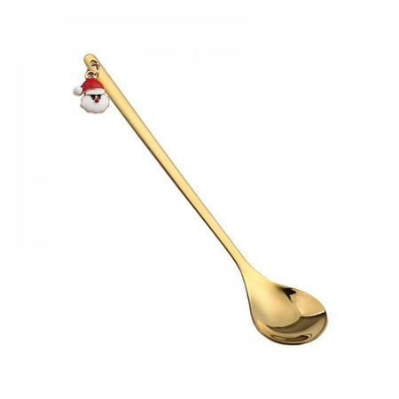 Christmas Spoon Stainless Steel Spoon with Christmas Pendant Dessert Spoon Long Handle Spoon Coffee Spoon Stirring Spoon Rice Spoon
Christmas Spoon Stainless Steel Spoon with Christmas Pendant Dessert Spoon Long Handle Spoon Coffee Spoon Stirring Spoon Rice Spoon